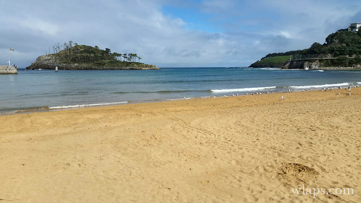 Plage Espagne Mouettes Wlaps