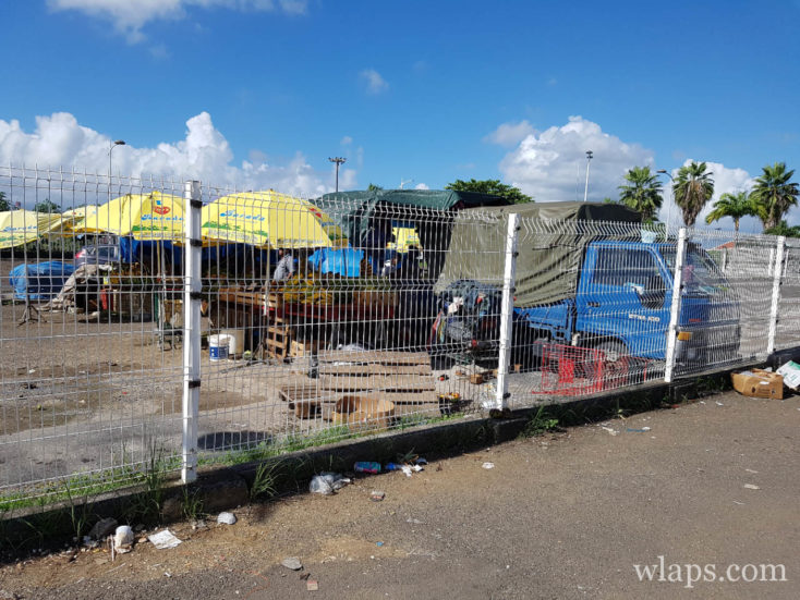 Le marché Man Réau à Bergevin, Pointe-à-Pitre