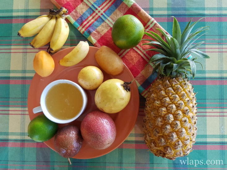 Marché des Abymes en Guadeloupe