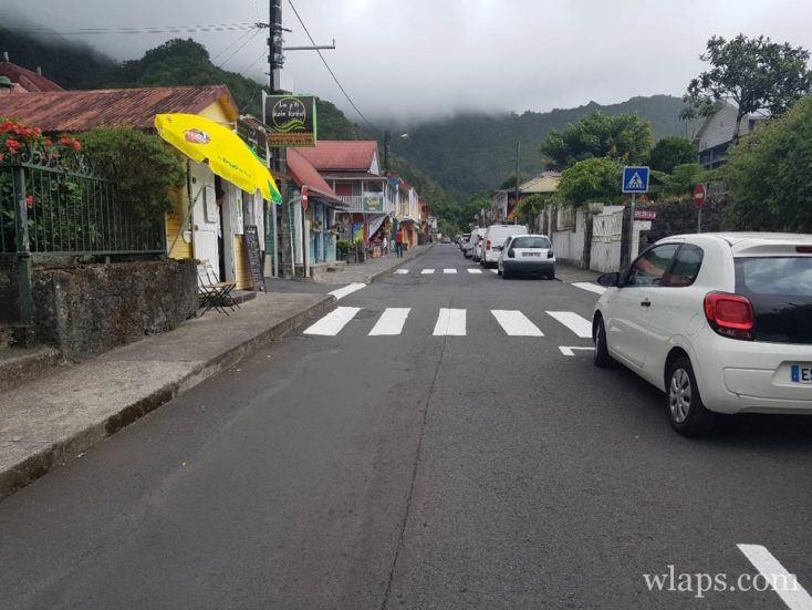 dans le village de hell bourg à l'ile de La Réunion