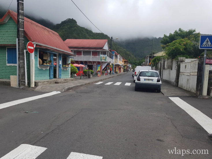 dans le village de hell bourg à l'ile de La Réunion