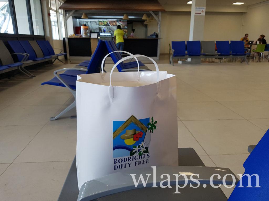 sac duty free aéroport ile Maurice