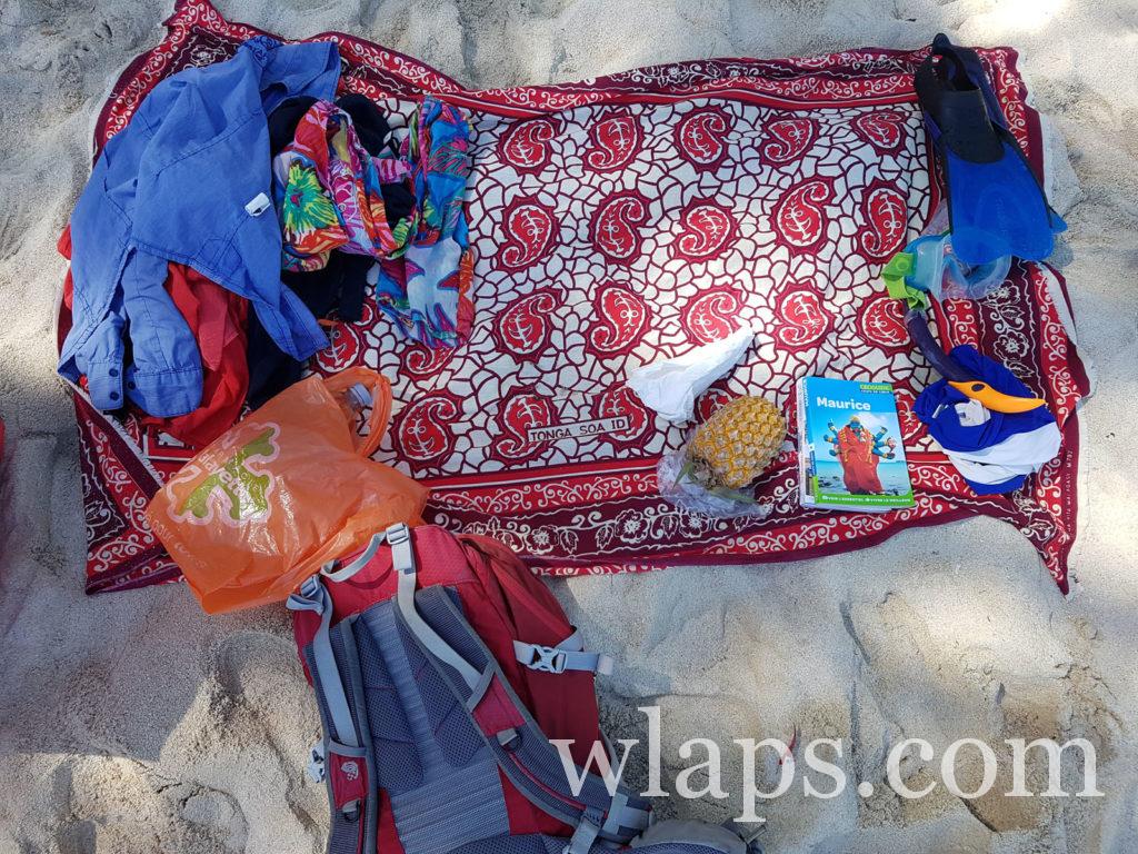 Drap de plage acheté à l'ile Maurice