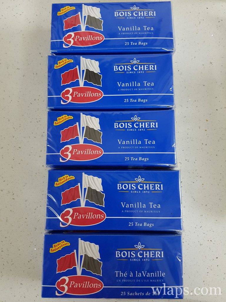thé bois chéri de l'ile Maurice