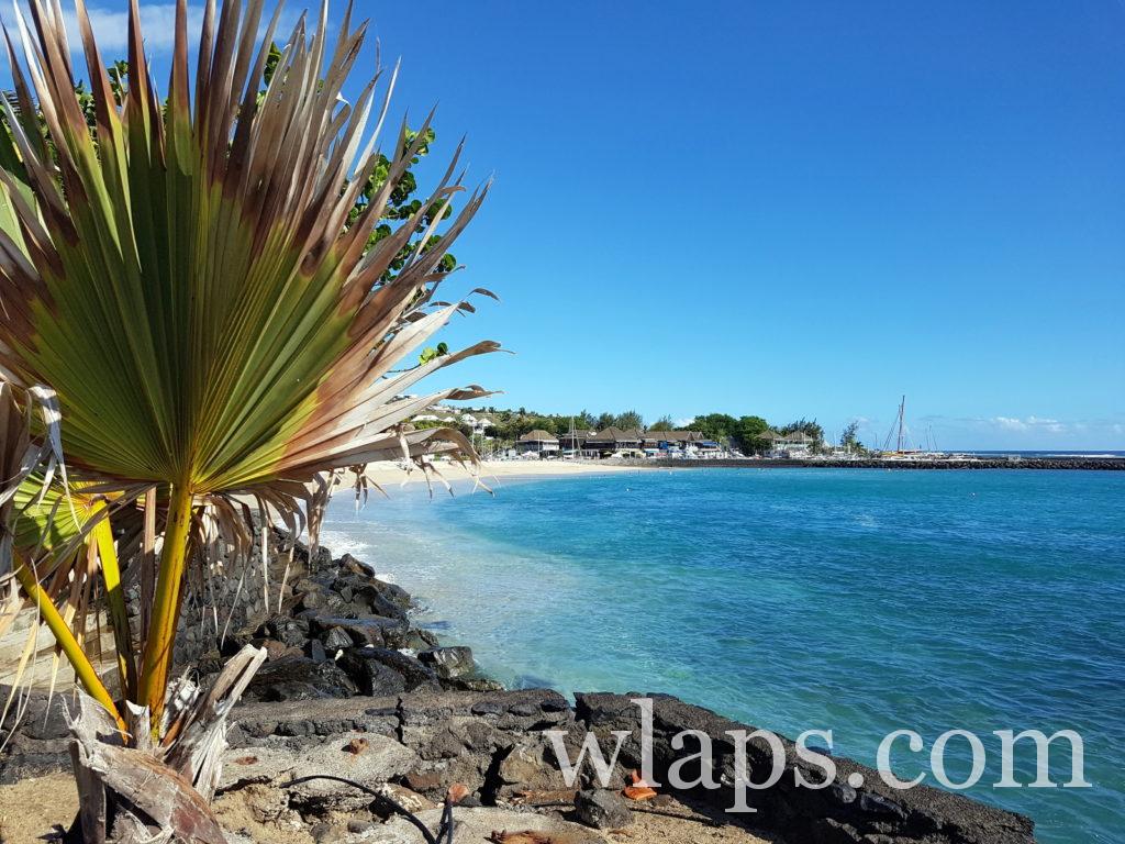 une plage de la réunion