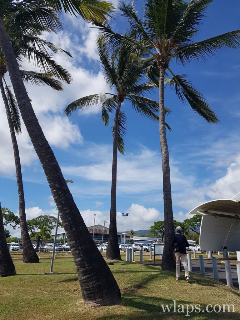 Parking de l'aéroport Roland Garros de La Réunion