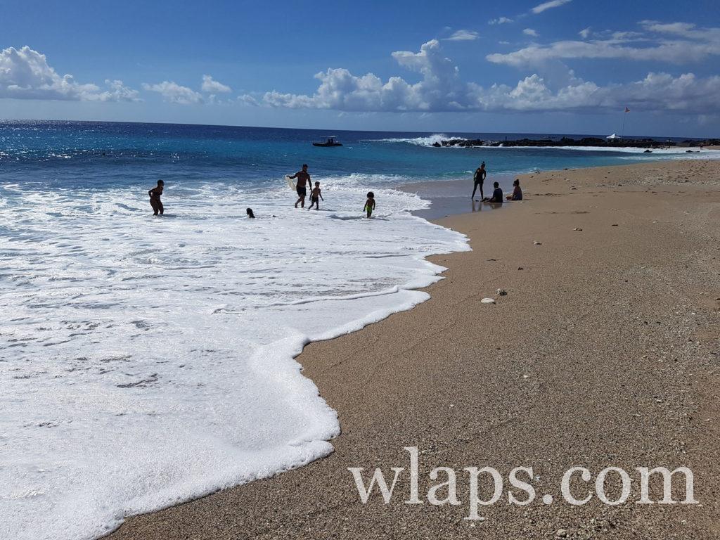 Baignade à la plage de Boucan Canot à la réunion