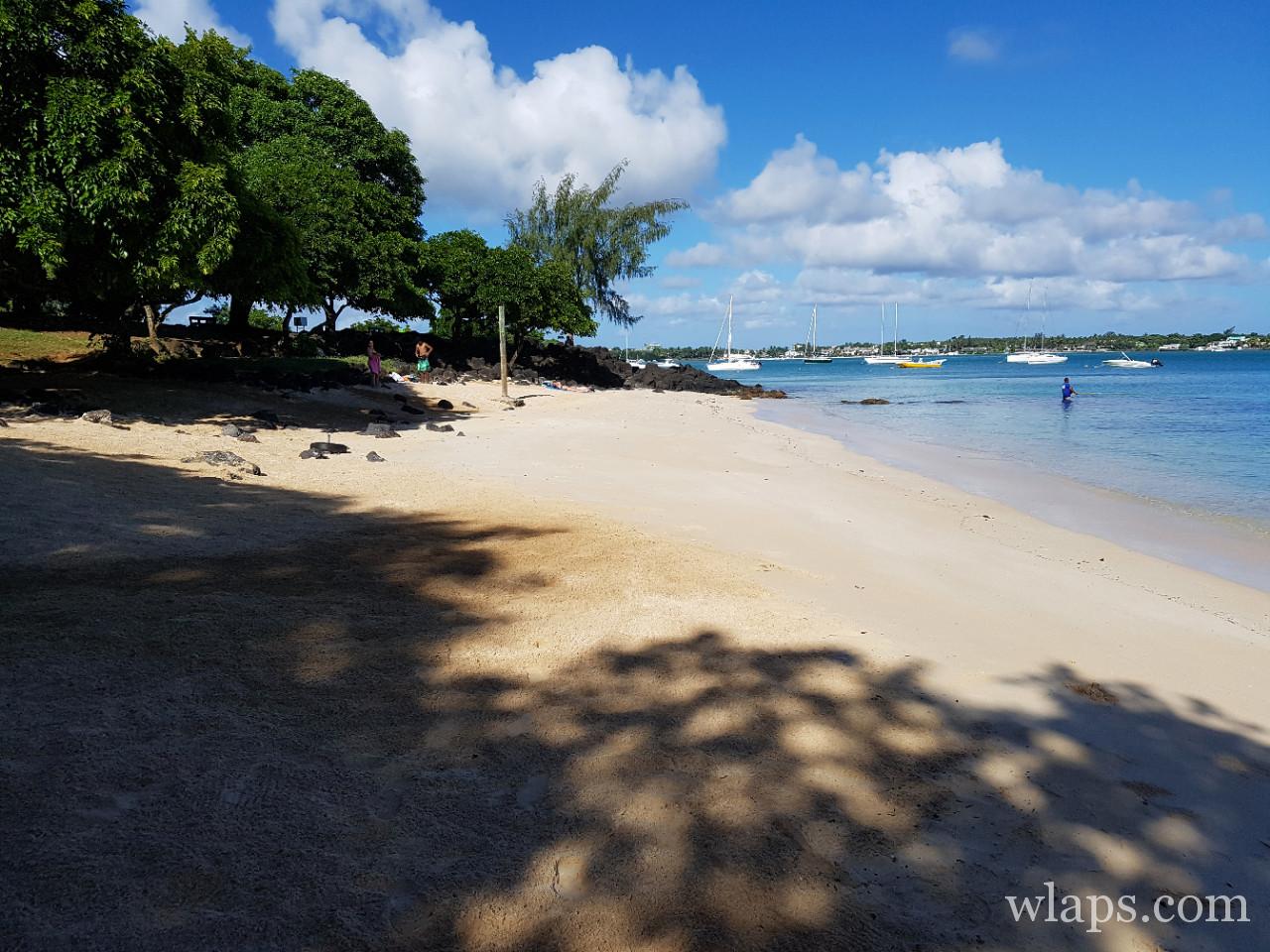 La plage de La Cuvette à l'île Maurice