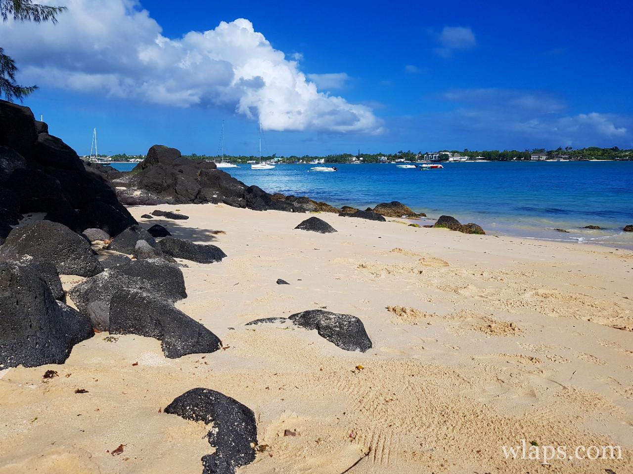 La plage de La Cuvette à l'île Maurice