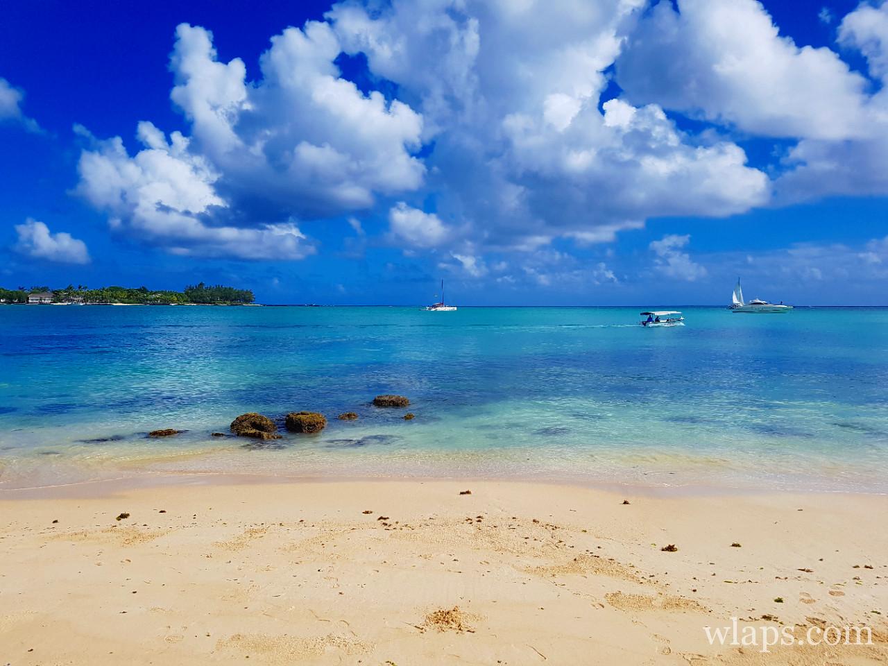 La plage de La Cuvette à l'île Maurice