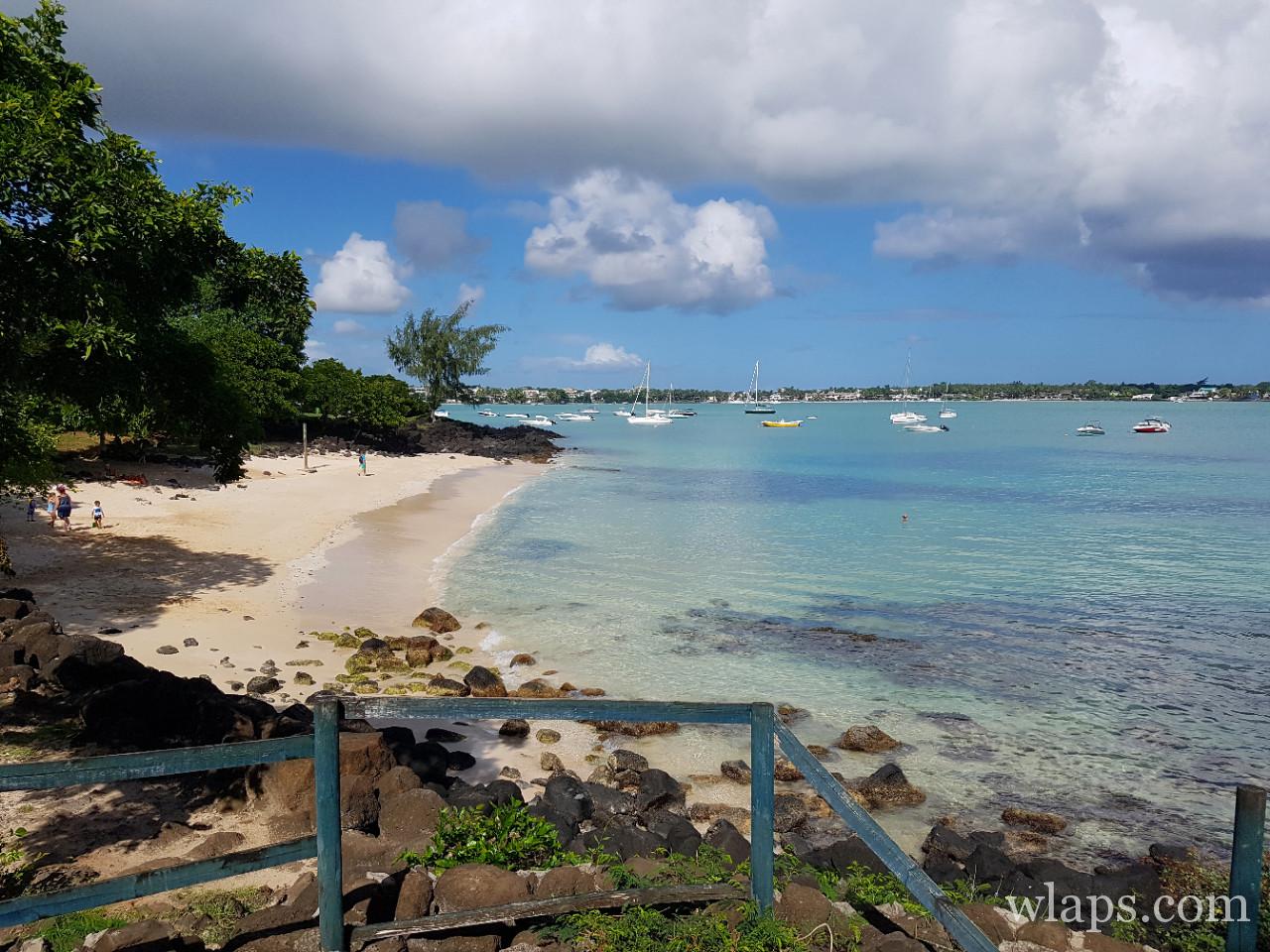 La plage de La Cuvette à l'île Maurice