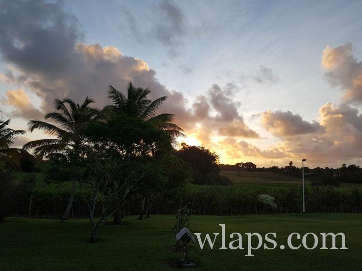lever du soleil sur marie galante