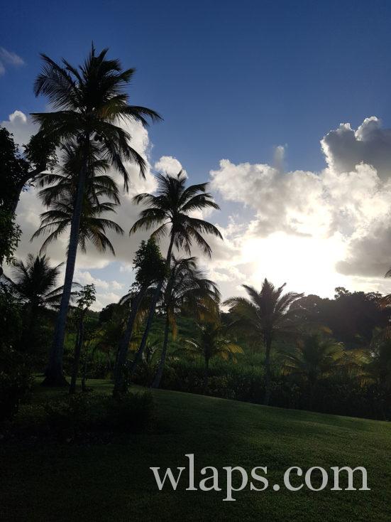 le jour débute à marie galante