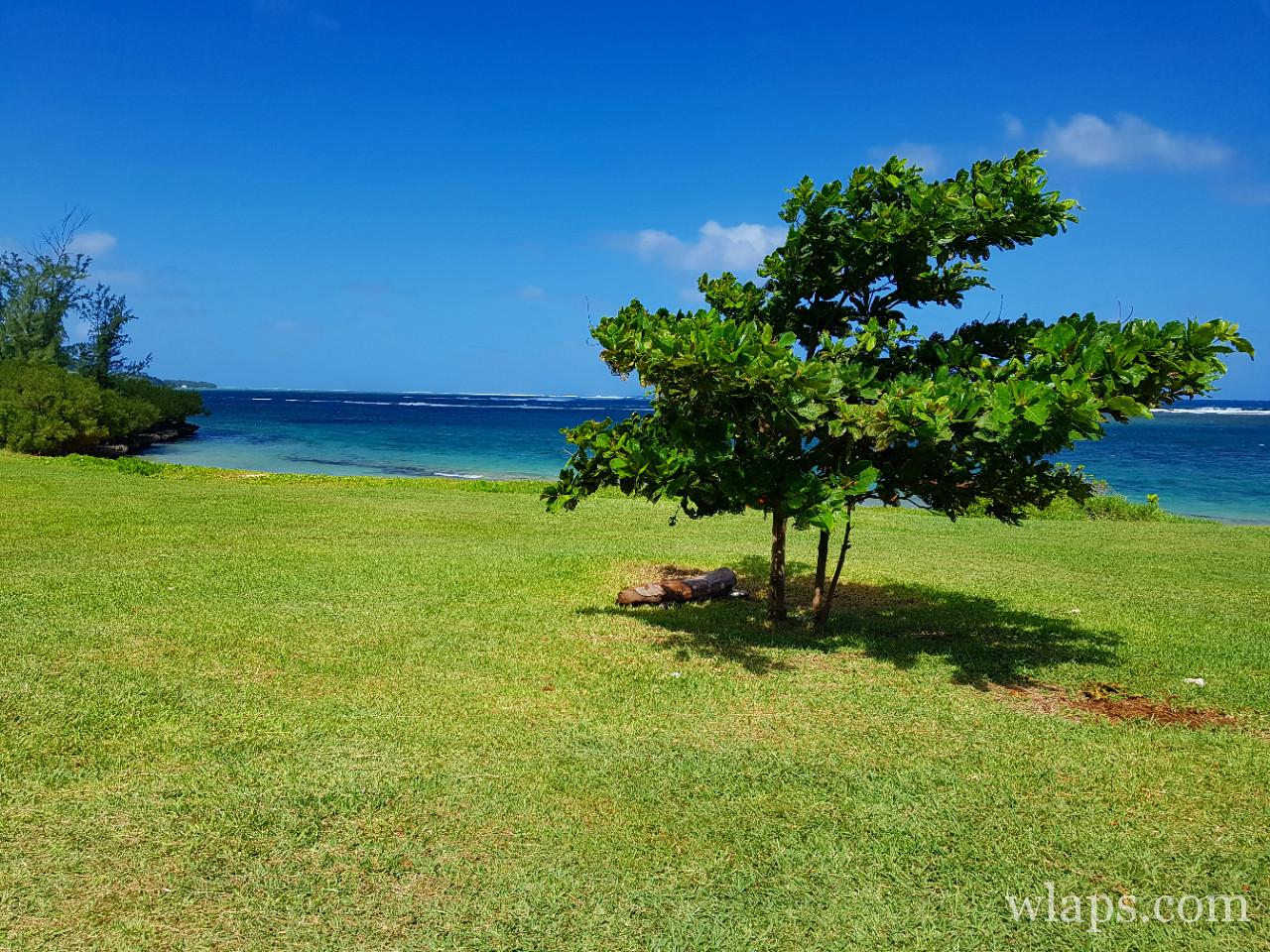 La plage de la Prairie à l'île Maurice