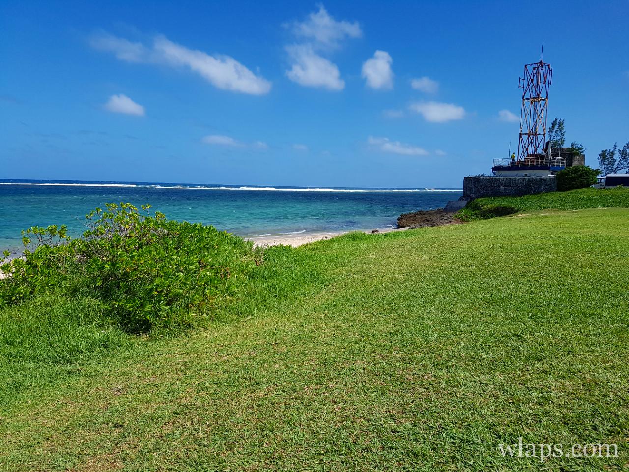 La plage de la Prairie à l'île Maurice