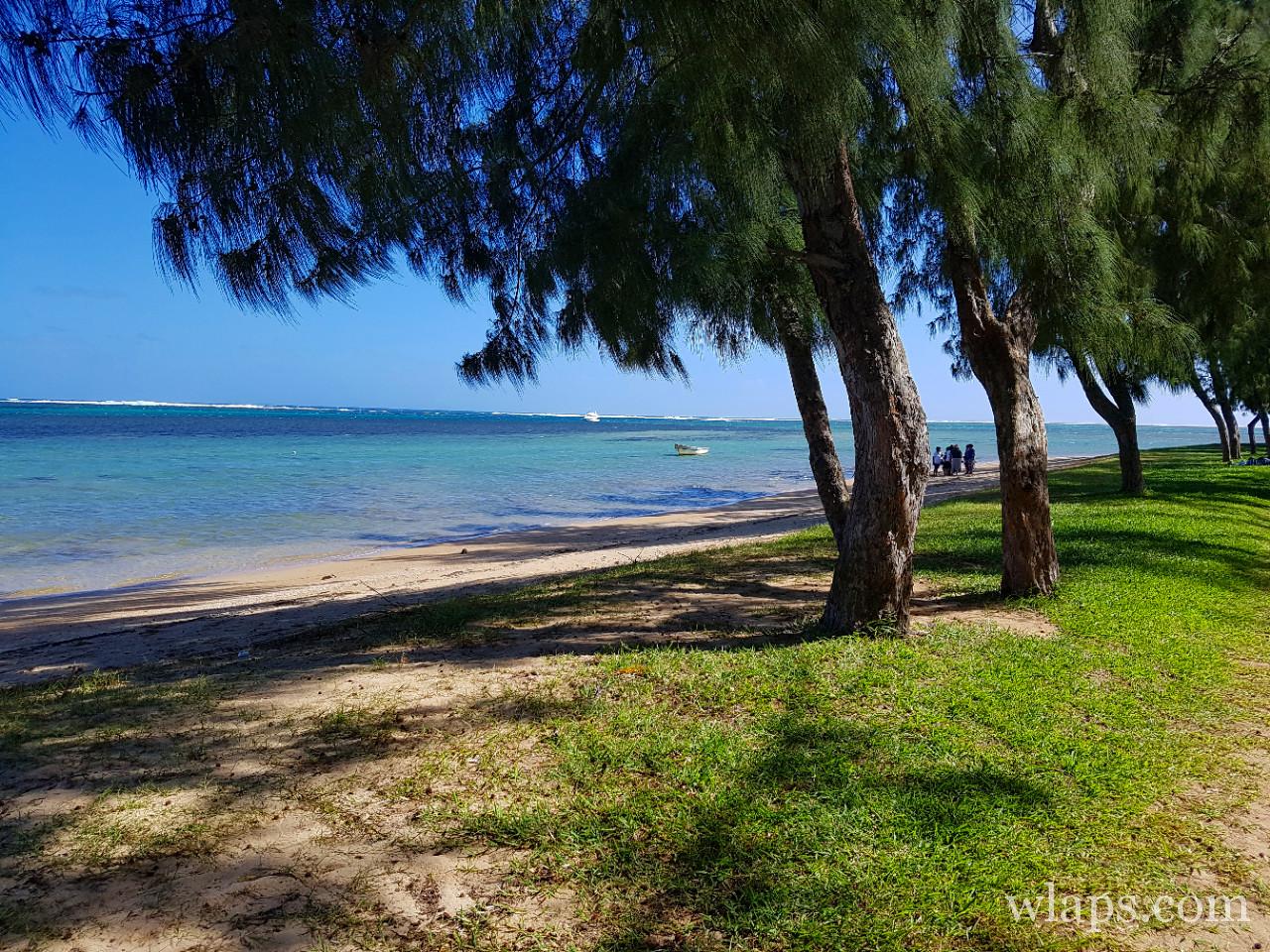 La plage de Bel Ombre à l'île Maurice