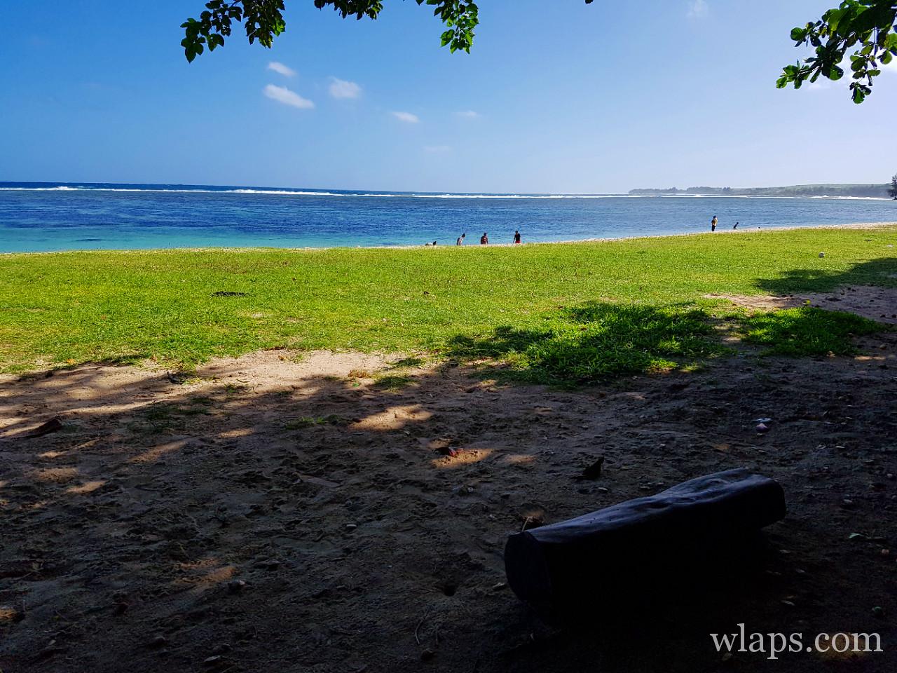 La plage de Bel Ombre à l'île Maurice