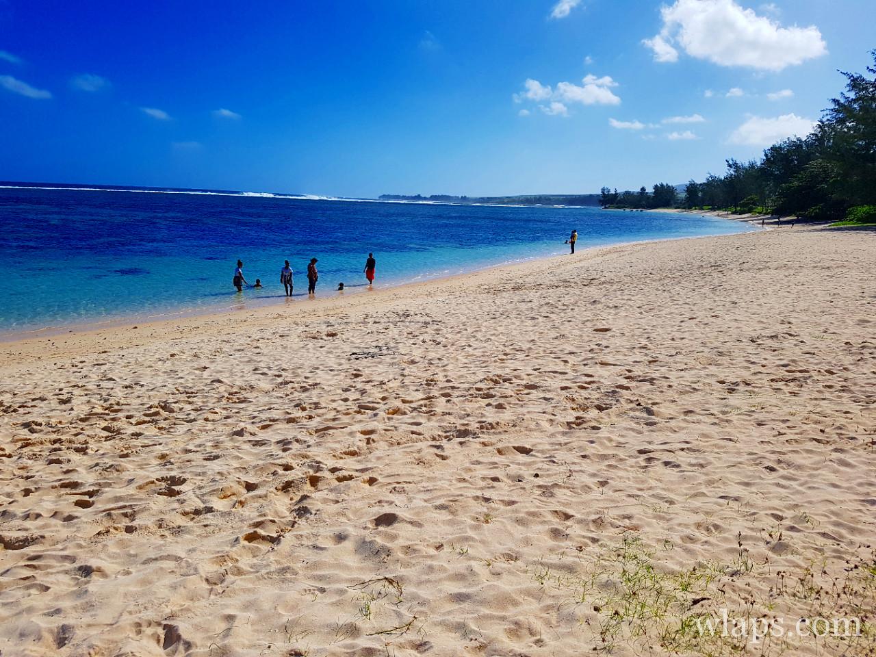 La plage de Bel Ombre à l'île Maurice