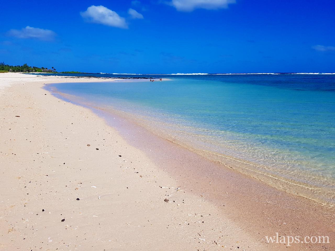 La plage de Bel Ombre à l'île Maurice