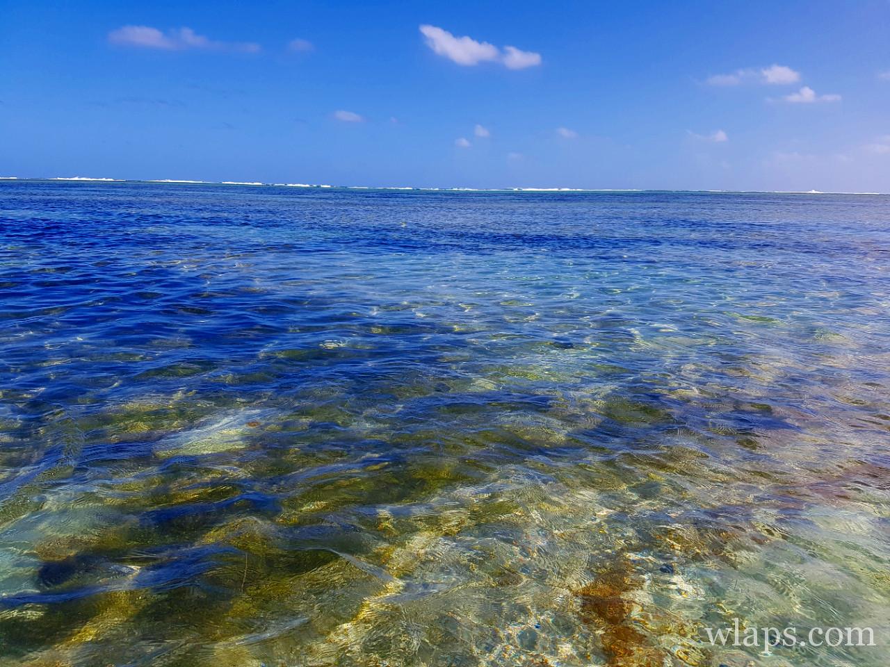 La plage de Riambel à l'île Maurice