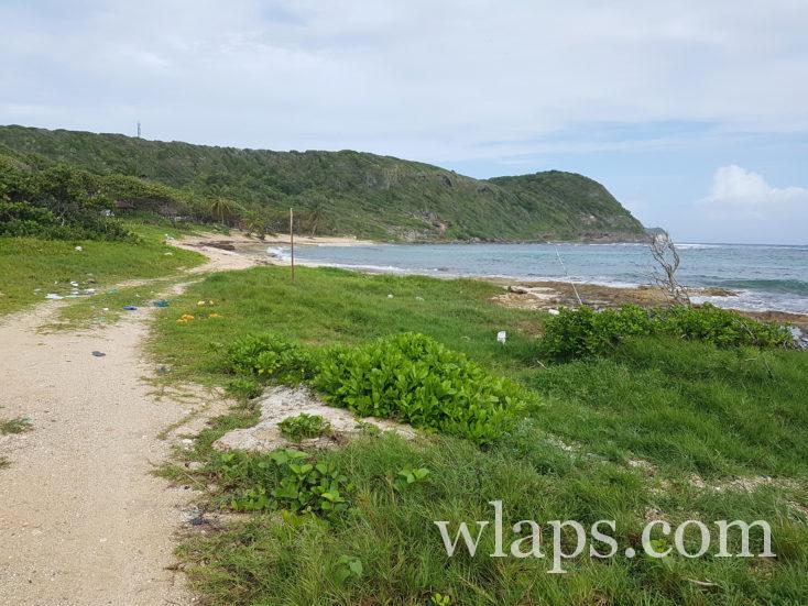 depuis l'Anse Sainte Marguerite