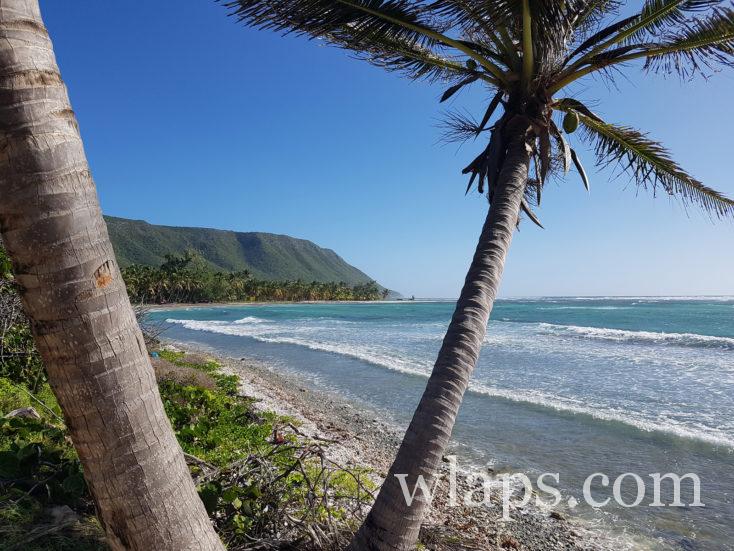 Plage à Fanfan à la Désirade