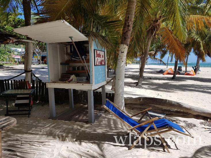 restaurant Les pieds dan'l sable à la Désirade