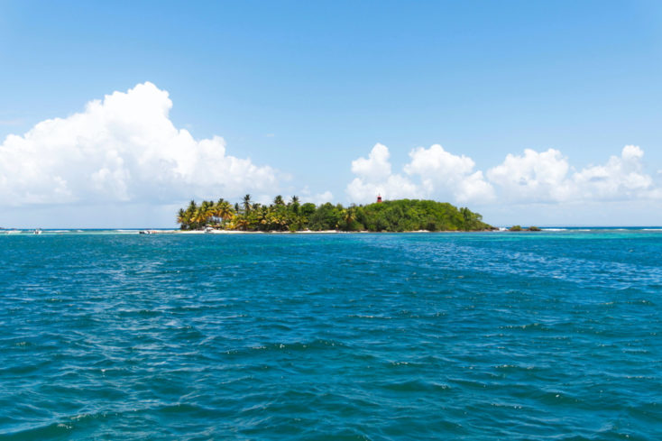 ilet du Gosier un des ilets de la Guadeloupe