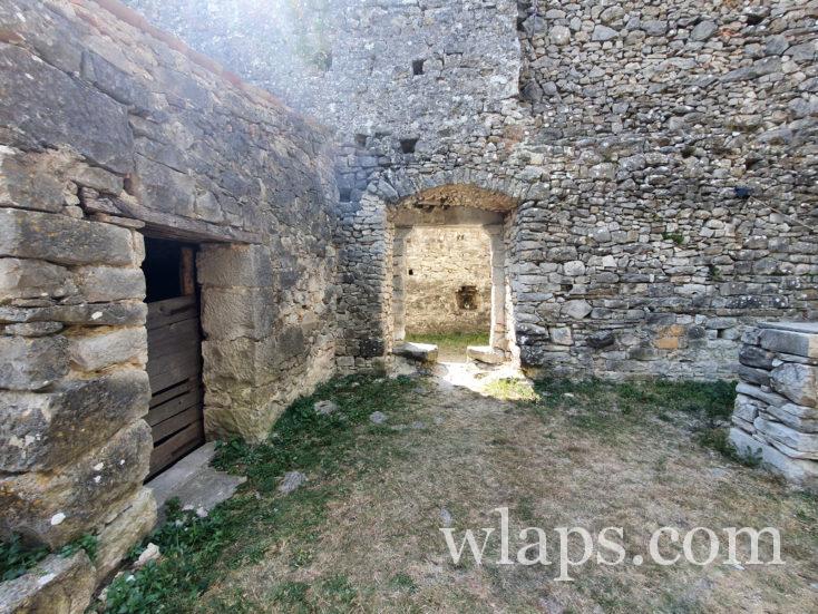 visite du chateau de Boljun en Croatie