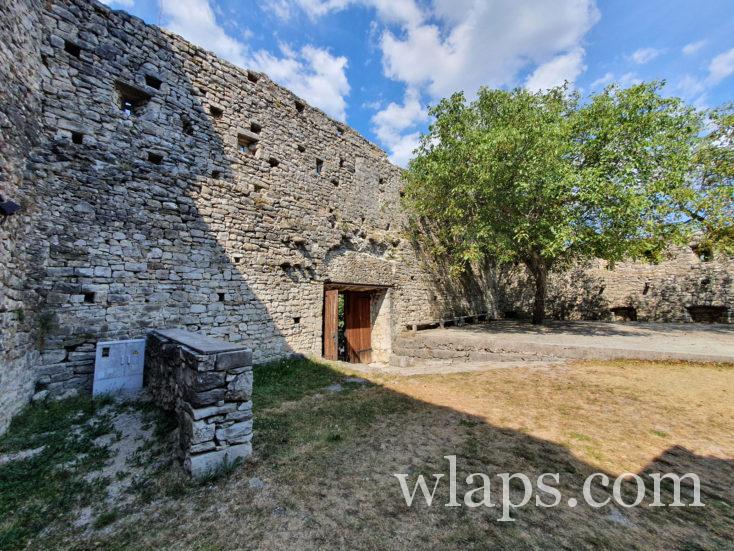 au cœur du château de Boljun