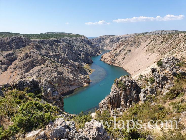 randonnée au Canyon Zrmanja en Croatie