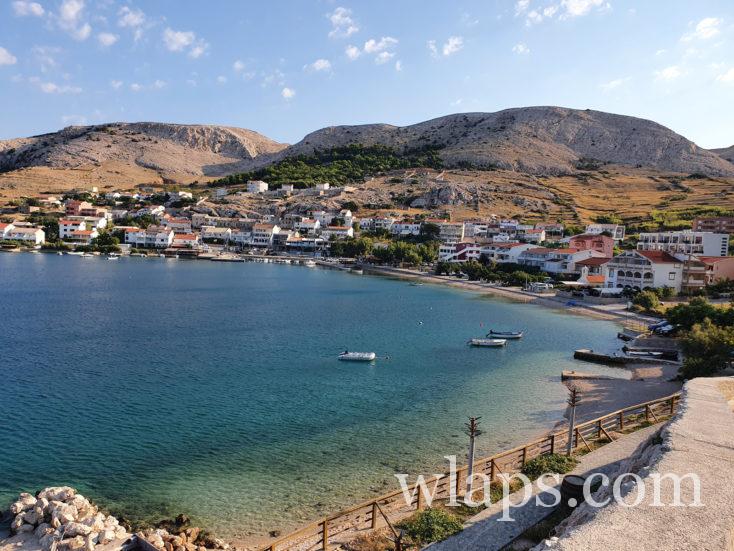 village de Metajna à Pag