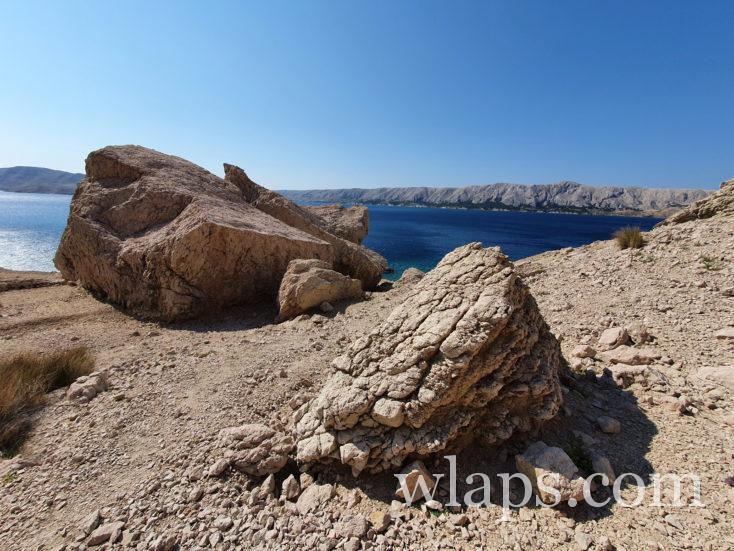 Beritnica beach at Pag island