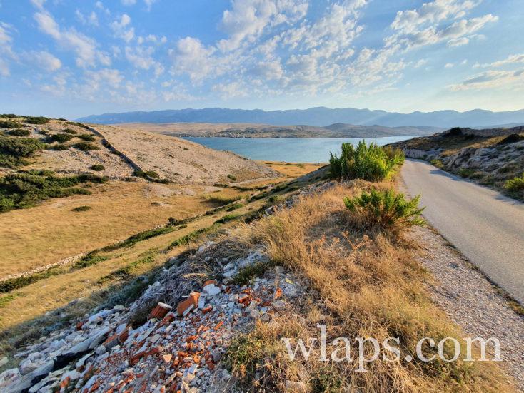 île de pag et ses déchets