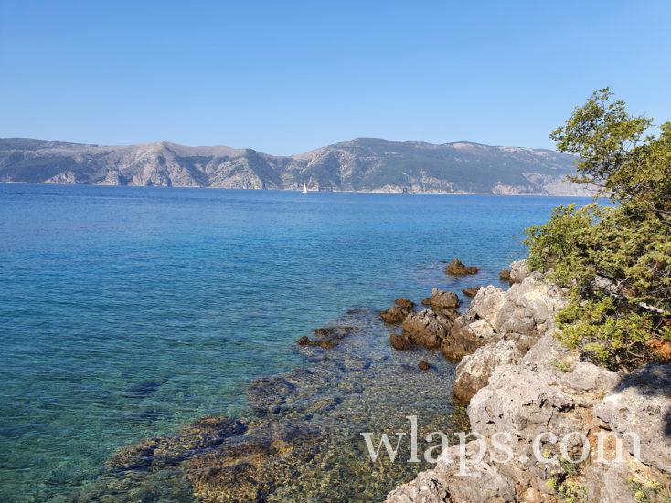 Makneli beac sur Krk en Croatie