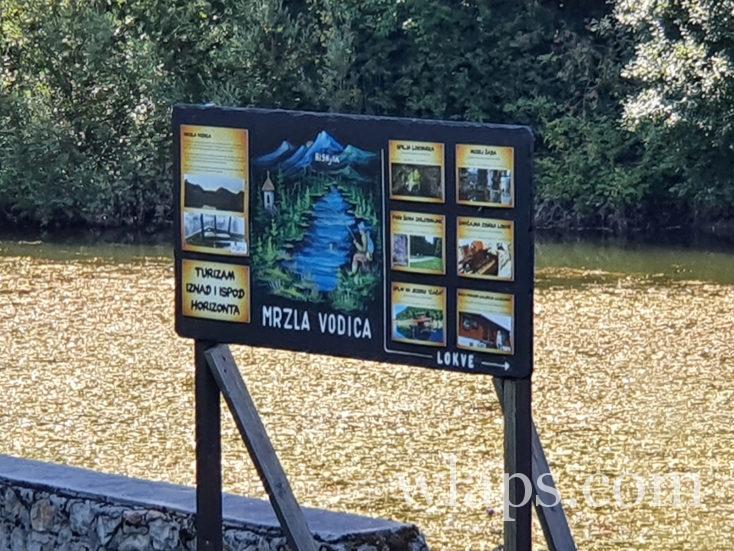 Lac de Mrzla Vodica en Croatie