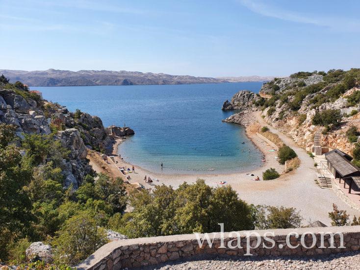 plage de Tatinja en Croatie