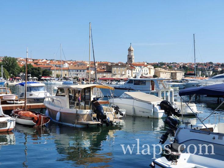 Port de la ville de Krk