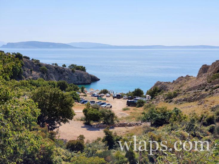 Zala Beach Stara Baska sur l'île de Krk
