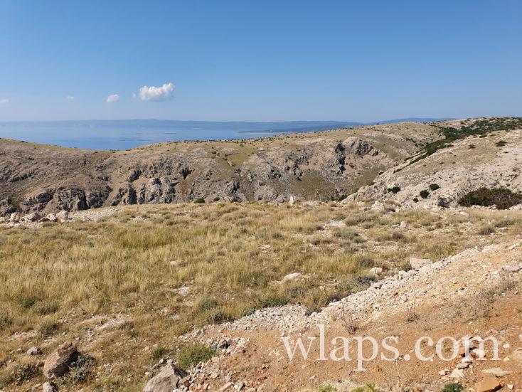 paysage de Oprna Bay en Croatie