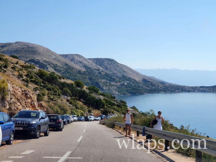 parking pour Oprna Bay sur Krk