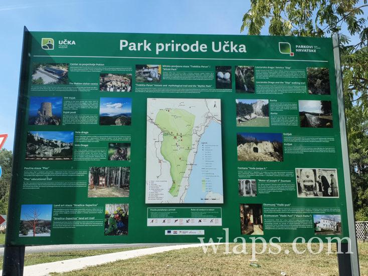 Parc Naturel d'Učka en Croatie