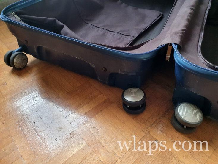 Changer une roue de valise Samsonite