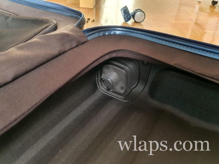comment réparer une valise samsonite spinner ?