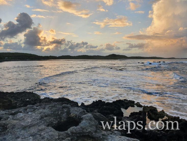 meilleur endroit pour un coucher de soleil en guadeloupe en grande terre