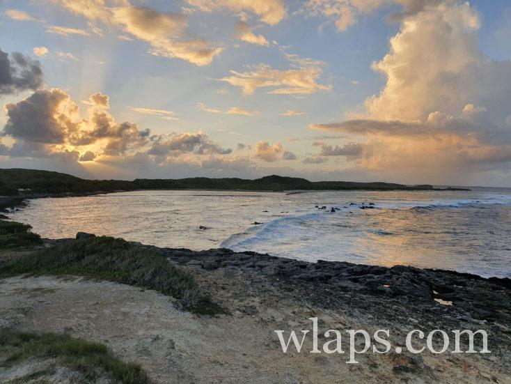Coucher de soleil en guadeloupe