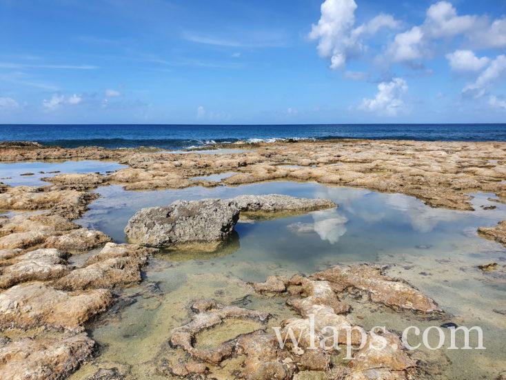 Pointe d'Antigue dans le nord de la Guadeloupe
