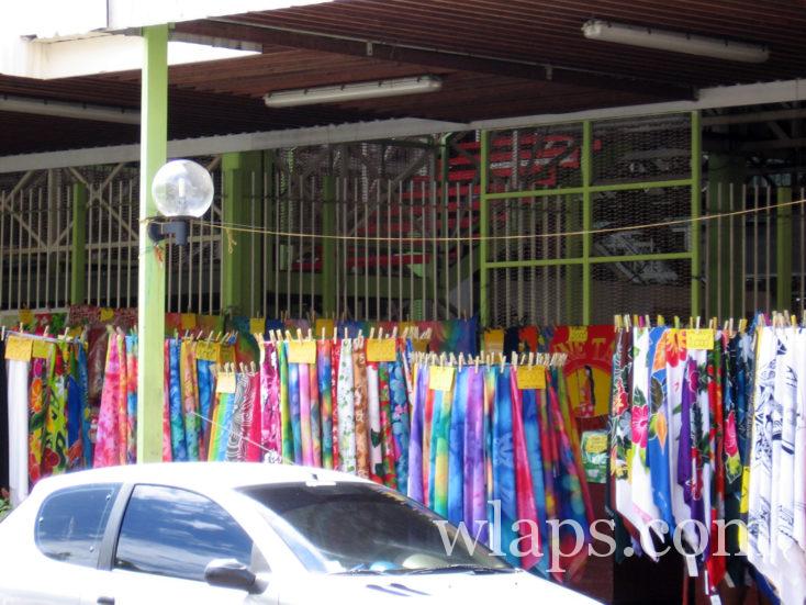 marché de Papeete à Tahiti