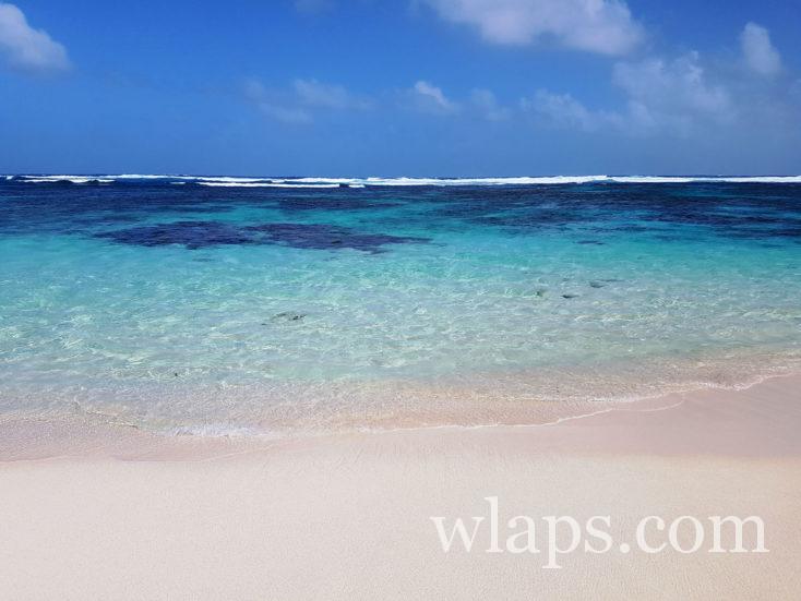 l'océan pacifique à Bora Bora