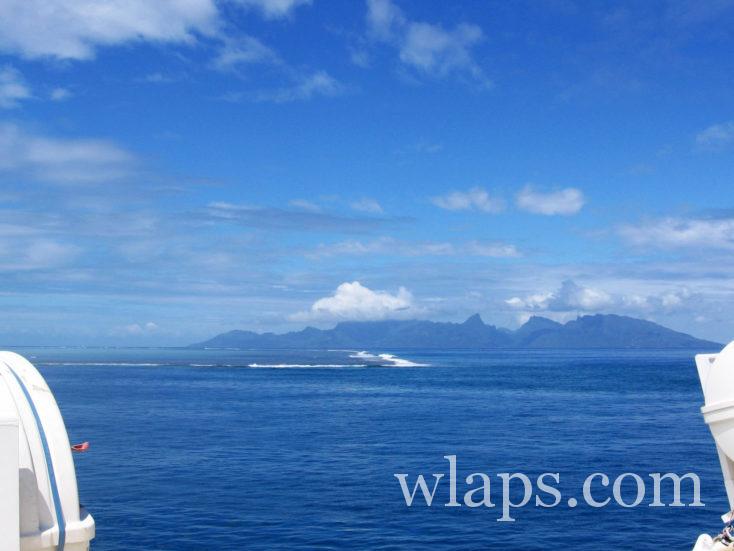 bateau pour aller à Moorea